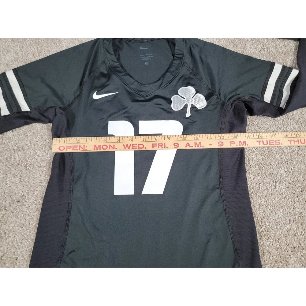 Nike Panathinaikos Volleyball Jersey Small Black Authentic Greek Womens #17